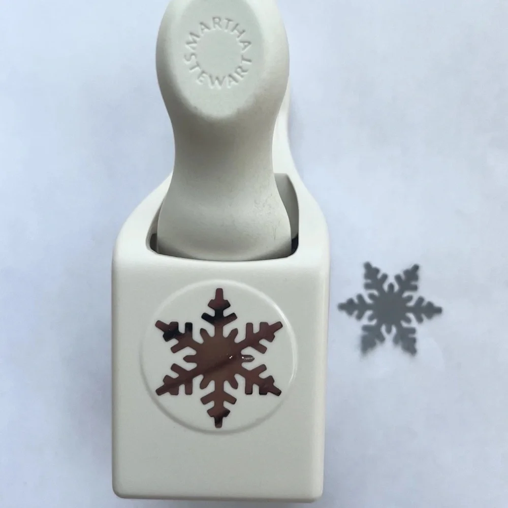 Martha Stewart Arctic Snowflake Alpine Snowflake Punches Paper Crafting Winter